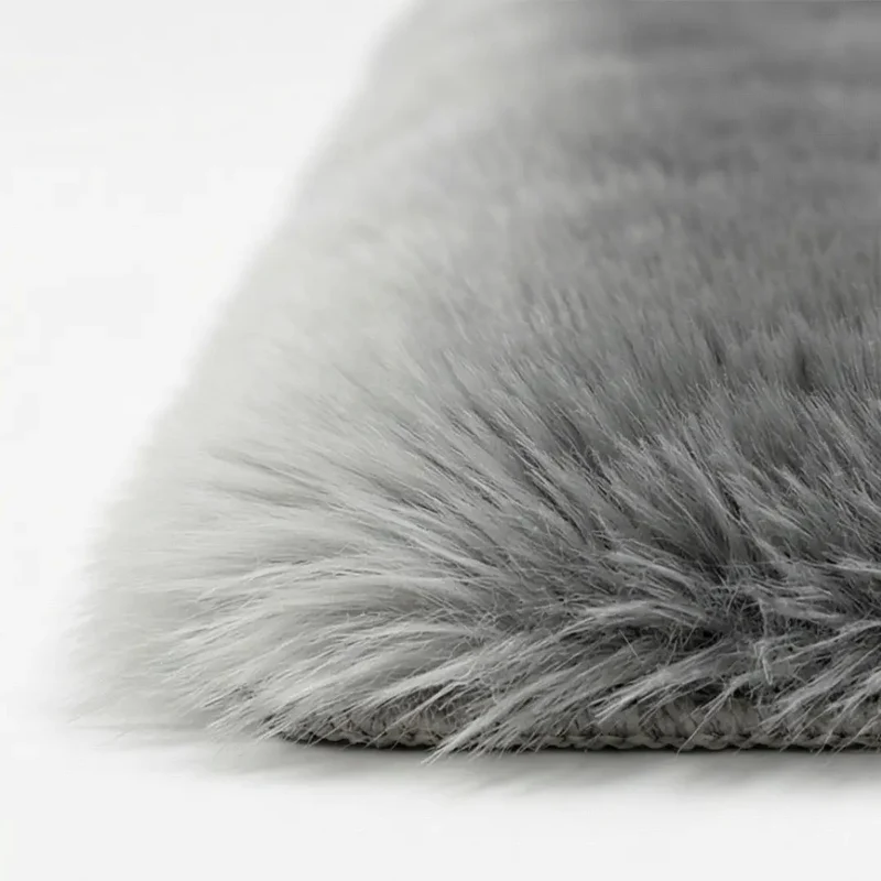 Hoogpolig Pluche Vloerkleed met Kleurverloop – Antislip & 4cm Dikte voor Luxe Comfort in Woonkamer, Slaapkamer of Gang | Sansoti