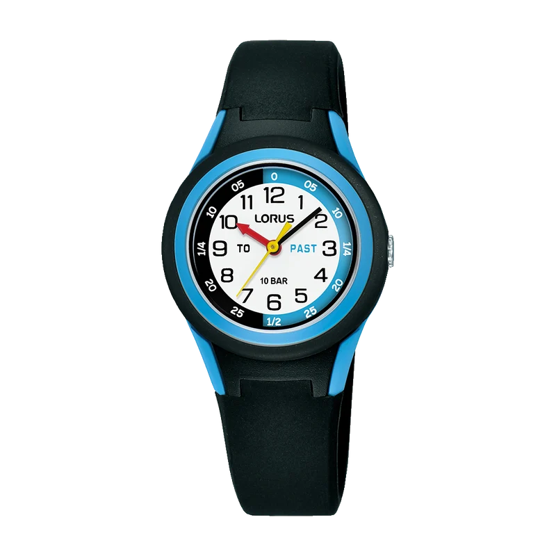 Lorus Young RRX77JX9 Kinder Armbanduhr Weiß • Gebogenes Acrylglas • Wasserdicht 10 bar