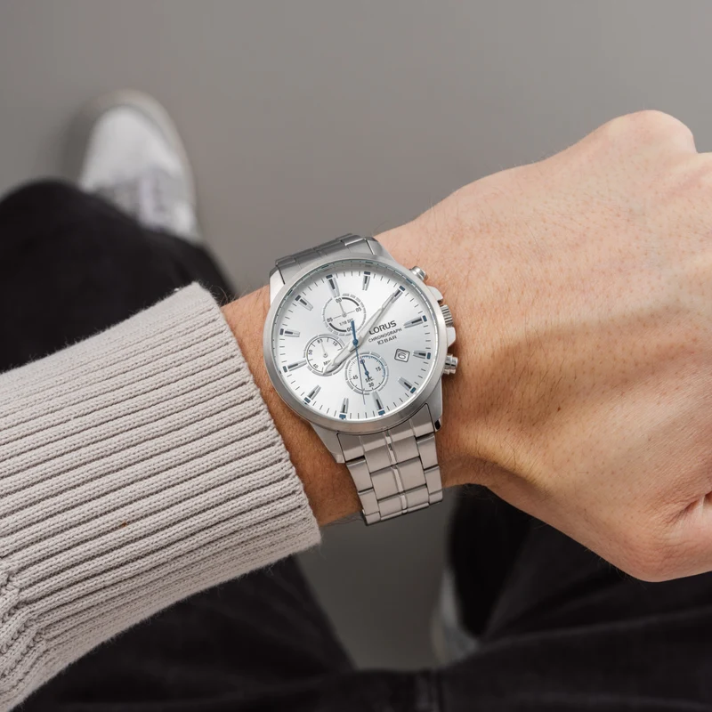 Lorus Sports RM383HX9 Herren Armbanduhr • Chronograph • Mineralglas