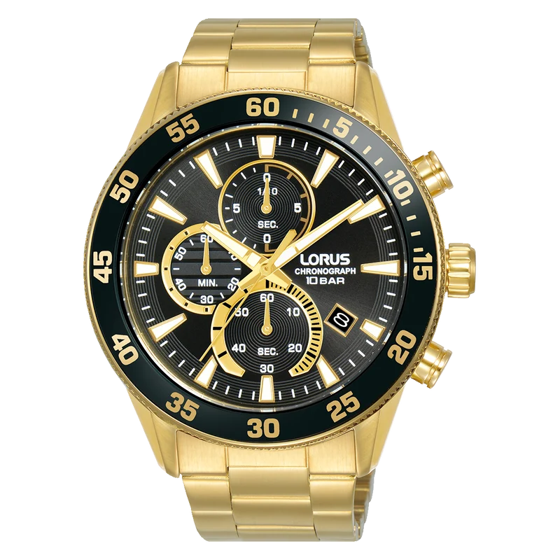 Lorus Sports RM330JX9 Herren Armbanduhr • Chronograph • Mineralglas