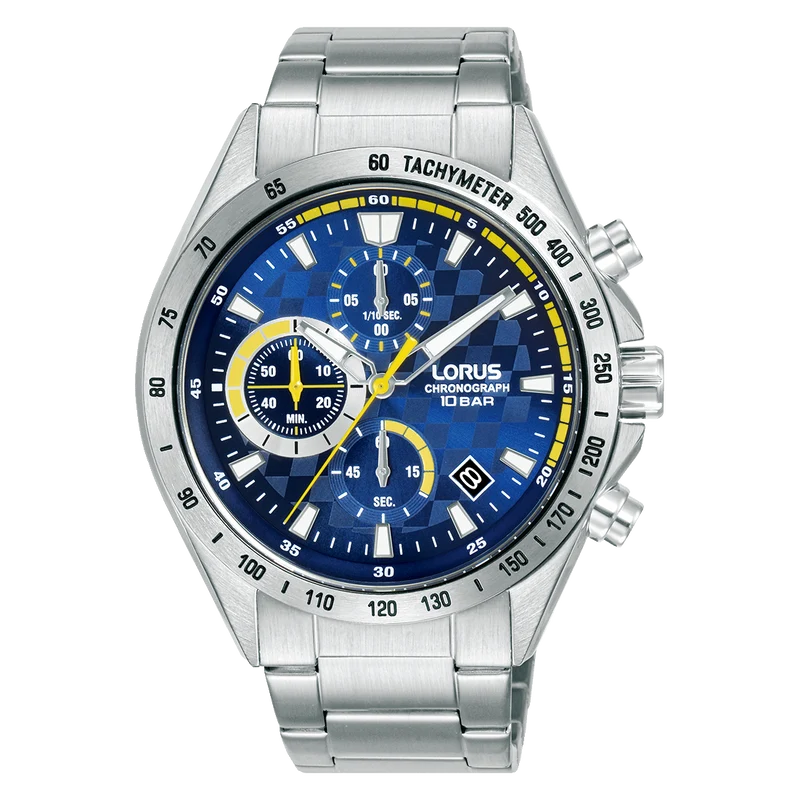Lorus Sports RM311JX9 Herren Armbanduhr • Chronograph • Mineralglas