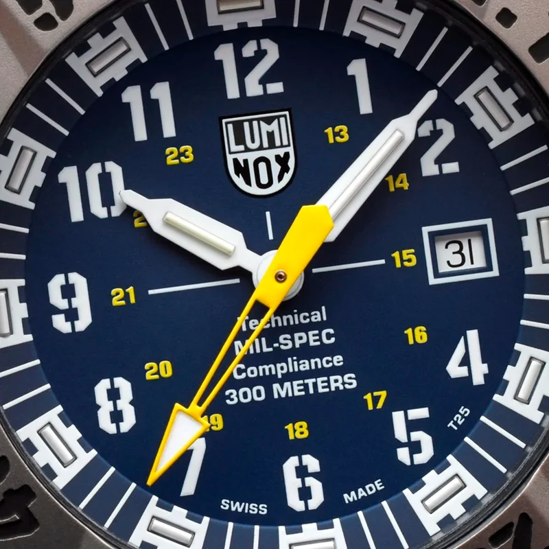 Luminox Mil-Spec 3350 XL.3355 Herrenuhr Blau • Saphirglas • Luminox Light Technology
