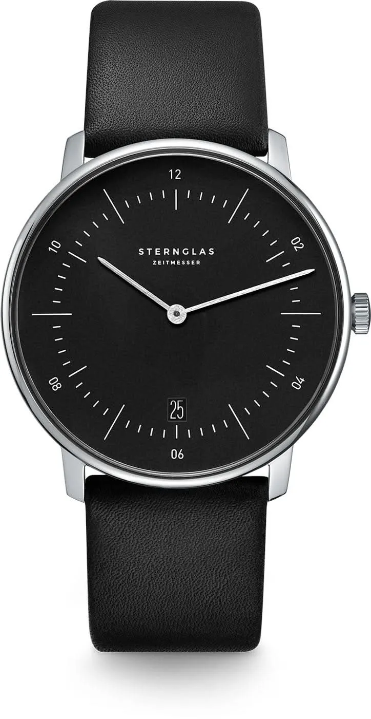 Sternglas Naos S01-NA03-PR07 Herrenuhr • Bauhaus-Design • Saphirglas
