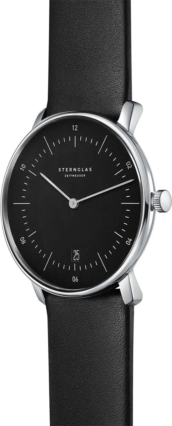 Sternglas Naos S01-NA03-PR07 Herrenuhr • Bauhaus-Design • Saphirglas