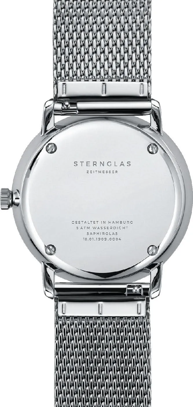 Sternglas Naos S01-NA06-MI04 Herrenuhr • Bauhaus-Design • Saphirglas