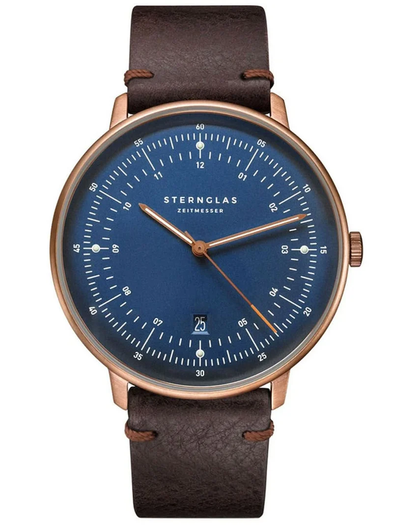 Sternglas Hamburg S01-HH27-VI17 Herrenuhr • Saphirglas • Bauhaus-Design