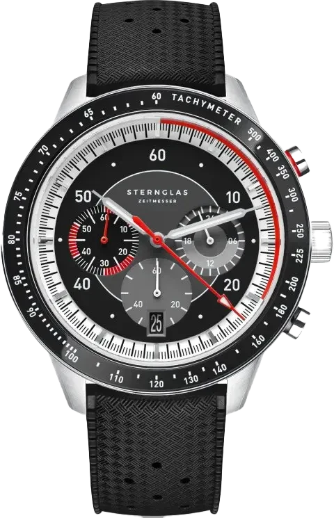 Sternglas Taiga s01-tm03-ka04 Herrenuhr • Bauhaus • Saphirglas