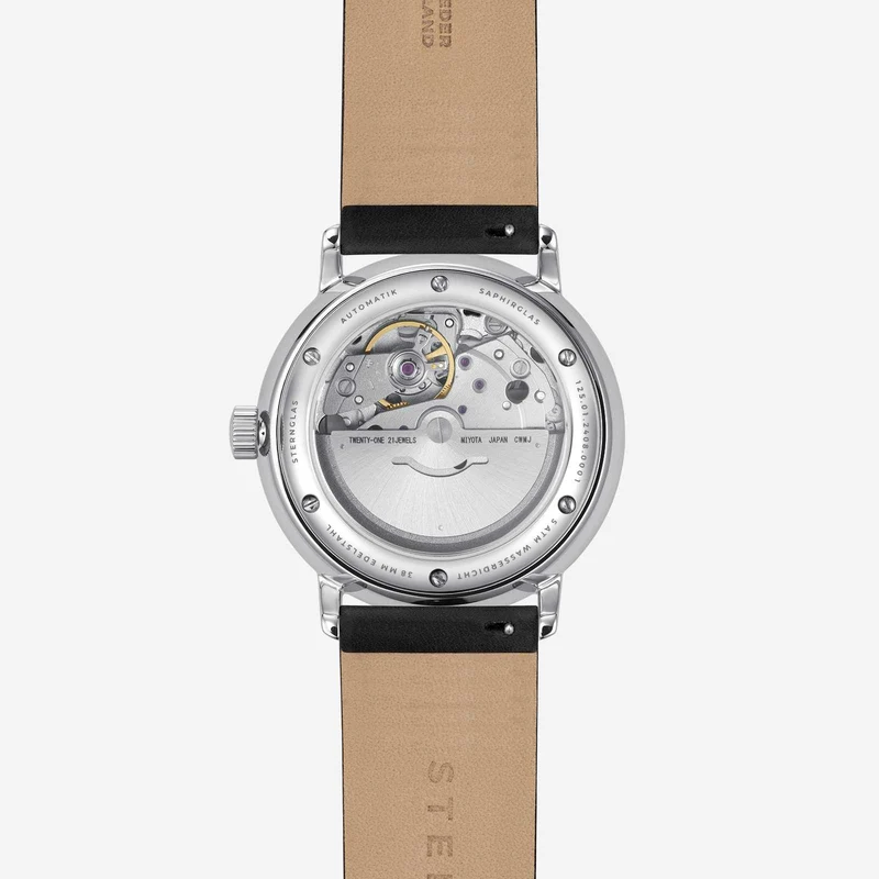 Sternglas Naos Automatik S02-NA43-PR04 Herrenuhr • Bauhaus-Design • Saphirglas