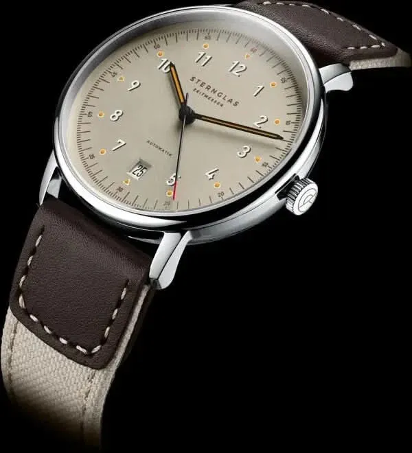 Sternglas Lumatik S02-LM26-NY06 Unisex-Uhr • Bauhaus-Design • Saphirglas