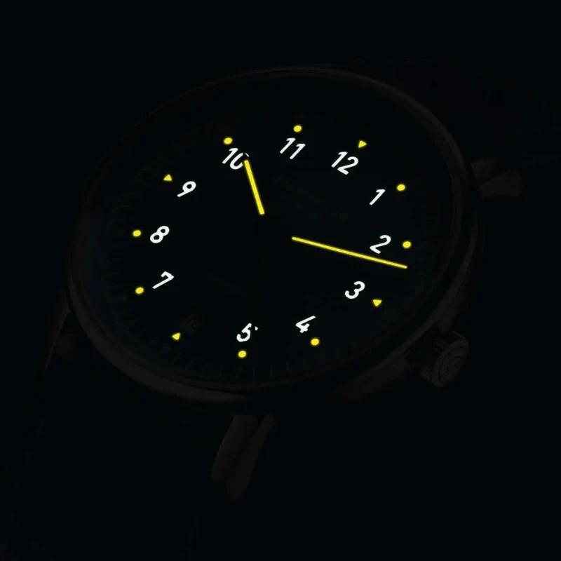 Sternglas Lumatik S02-LM26-NY06 Unisex-Uhr • Bauhaus-Design • Saphirglas