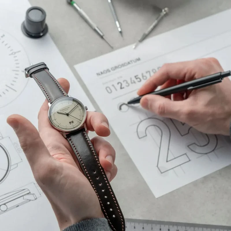Sternglas Naos Großdatum S01-NAG26-BR03 Herren • Bauhaus