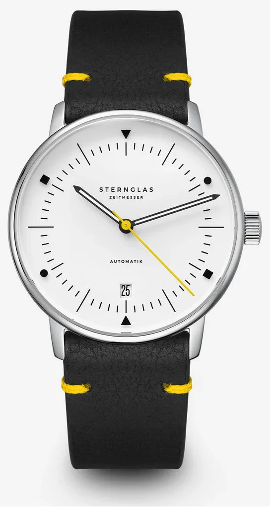 Sternglas Naos Edition Bauhaus X Automatikuhr • Vollflächiges Luminova | S02-NAI23-VI22