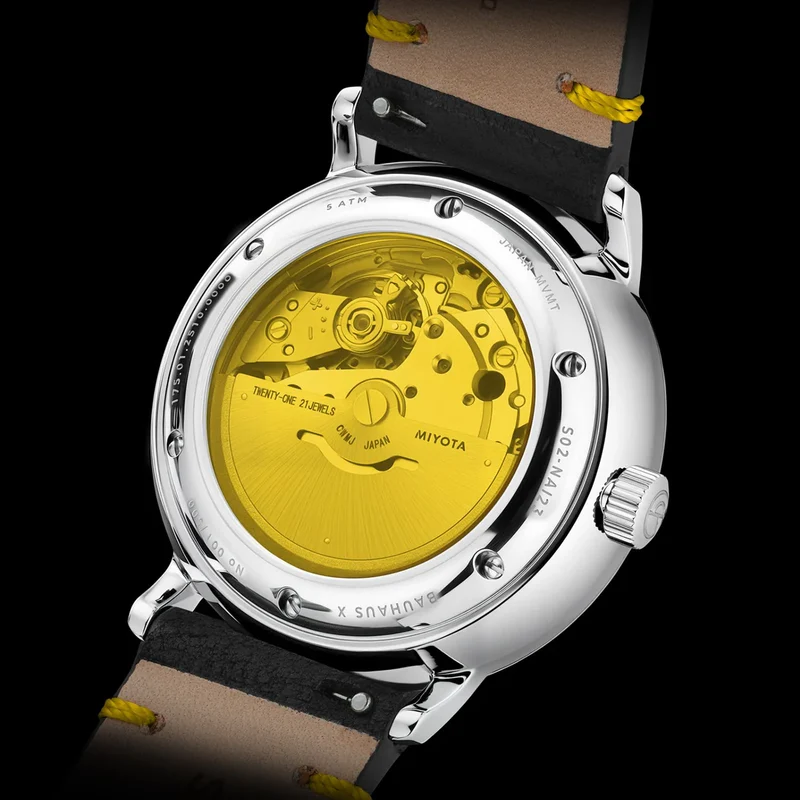 Sternglas Naos Edition Bauhaus X Automatikuhr • Vollflächiges Luminova | S02-NAI23-VI22