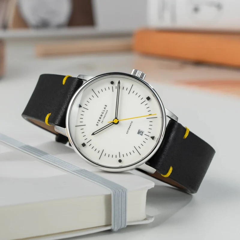 Sternglas Naos Edition Bauhaus X Automatikuhr • Vollflächiges Luminova | S02-NAI23-VI22