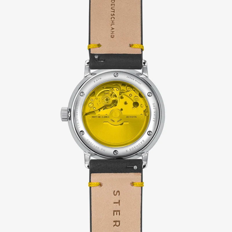 Sternglas Naos Edition Bauhaus X Automatikuhr • Vollflächiges Luminova | S02-NAI23-VI22