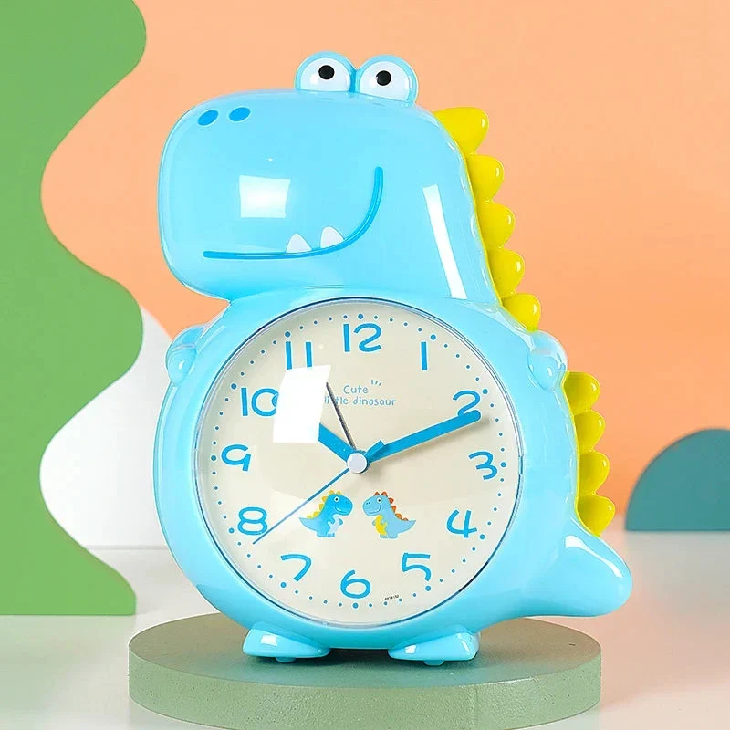 Blauer Dinosaurier Wecker für Kinder