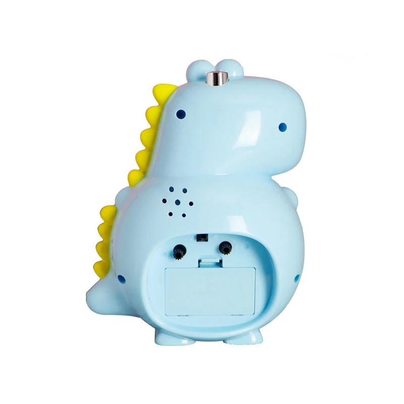 Blauer Dinosaurier Wecker für Kinder