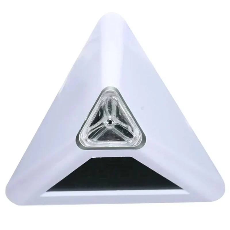 Pyramiden Wecker mit Stimmungslicht