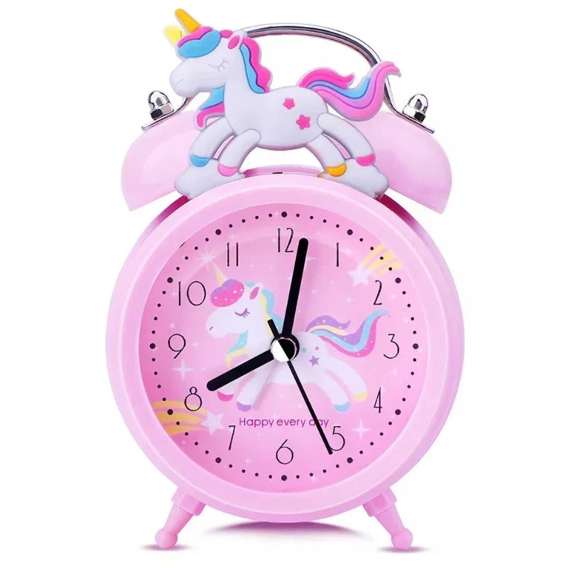 Einhorn Wecker mit Licht für Mädchen