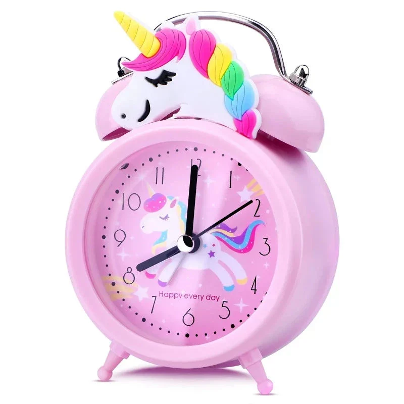 Mädchen Wecker mit süßem Einhorn Motiv