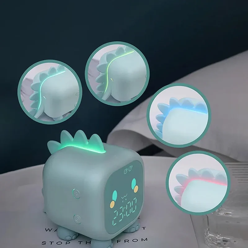 Digitaler Dino Wecker für Kinderzimmer