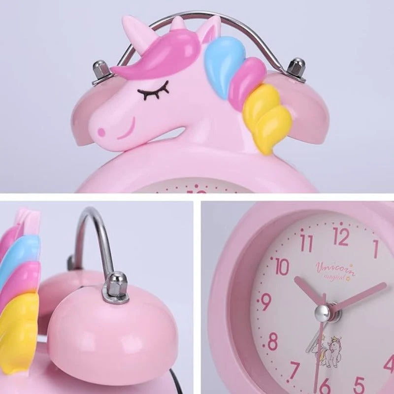 Analoger Einhorn Wecker für Kinder