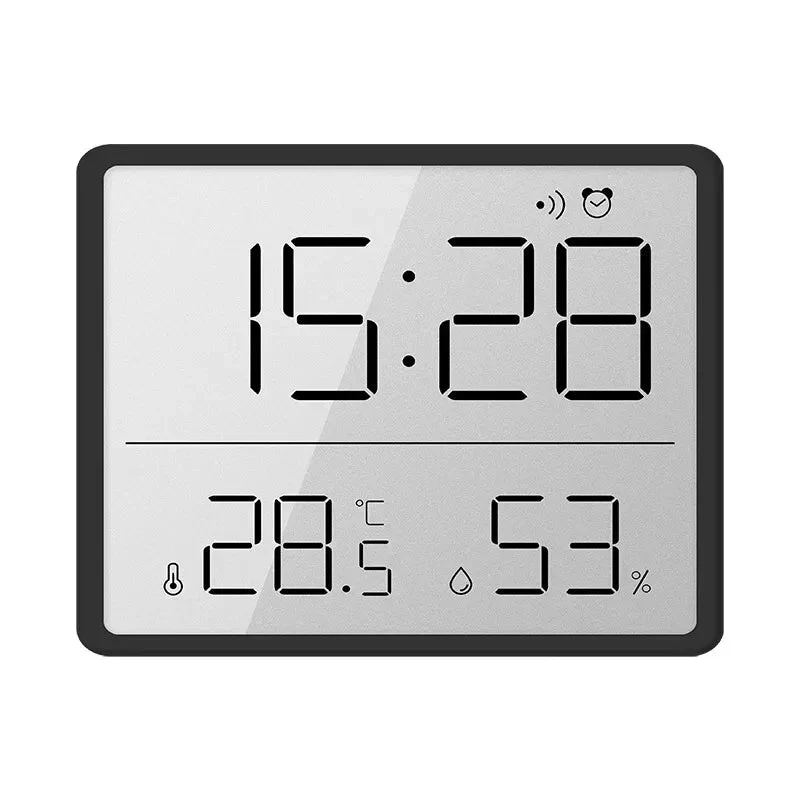 Flacher digitaler Reisewecker mit Alarm