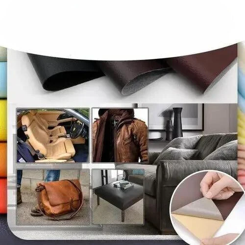 Zelfklevende Leerreparatieset 50x138cm Waterbestendig Voor Meubels Auto Tassen Banken Stoelen Interieur | Sansoti