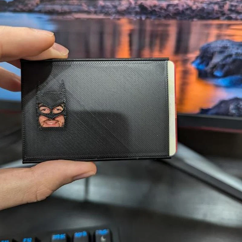 Superheld Pasjeshouder met Masker voor ID-kaart Rijbewijs OV-chipkaart Badge Kaarthouder Volwassenen | Sansoti