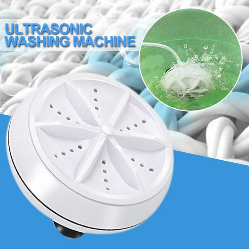 Compact Ultrasoon Reinigingsapparaat USB Multifunctioneel voor Keuken Camping Reizen Draagbaar Gemakkelijk | Sansoti
