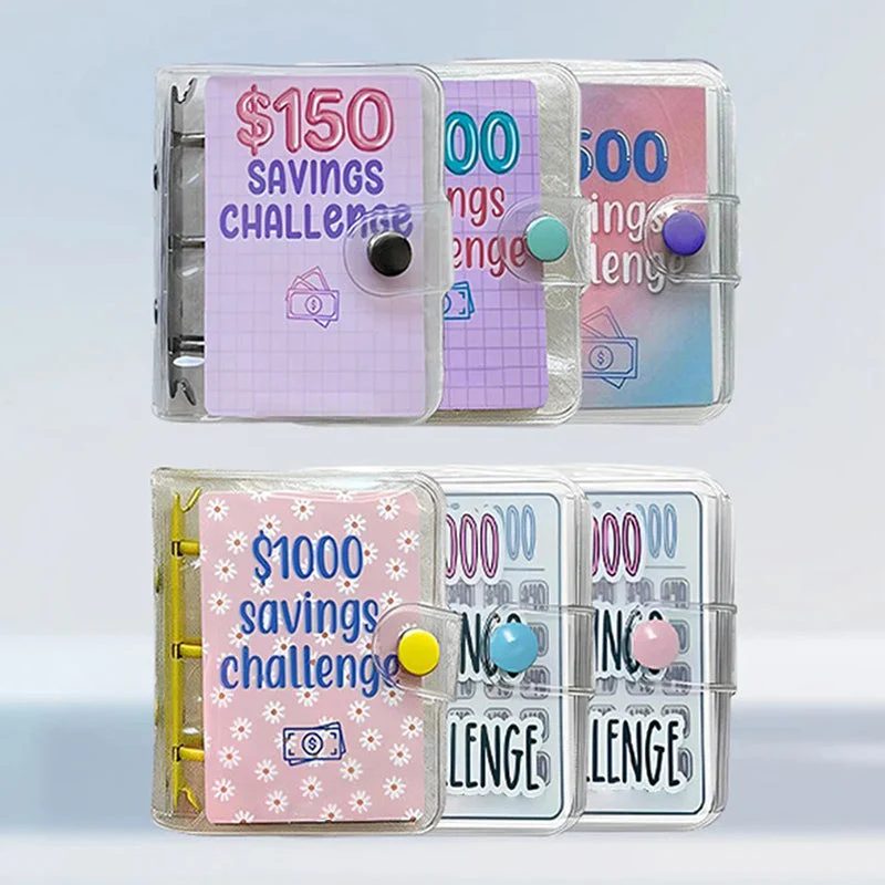 Herbruikbaar Spaarbinder Systeem Budget Planner Vinyl Zakgeld Huishoudboekje Financiële Doelen Organiseren A6 | Sansoti
