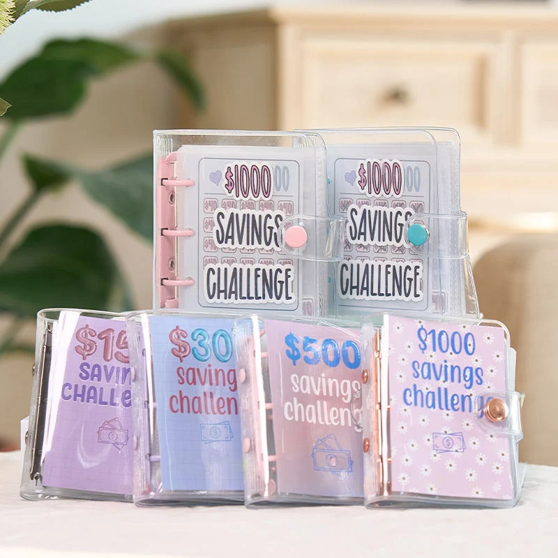 Herbruikbaar Spaarbinder Systeem Budget Planner Vinyl Zakgeld Huishoudboekje Financiële Doelen Organiseren A6 | Sansoti
