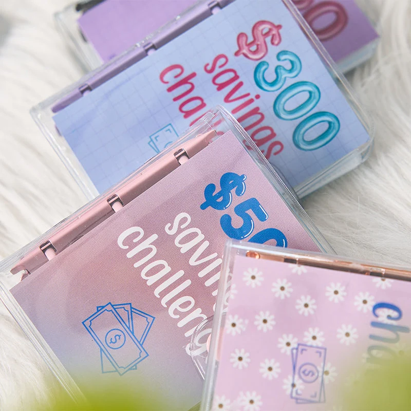 Herbruikbaar Spaarbinder Systeem Budget Planner Vinyl Zakgeld Huishoudboekje Financiële Doelen Organiseren A6 | Sansoti