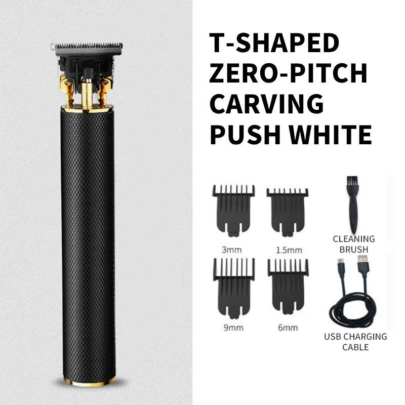 Professionele Oplaadbare Haartrimmer T-Mes Precisie Contouren Baard Haar Lithium Accu USB Oplaadbaar | Sansoti