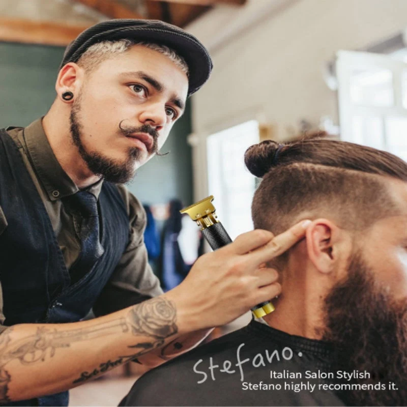 Professionele Oplaadbare Haartrimmer T-Mes Precisie Contouren Baard Haar Lithium Accu USB Oplaadbaar | Sansoti
