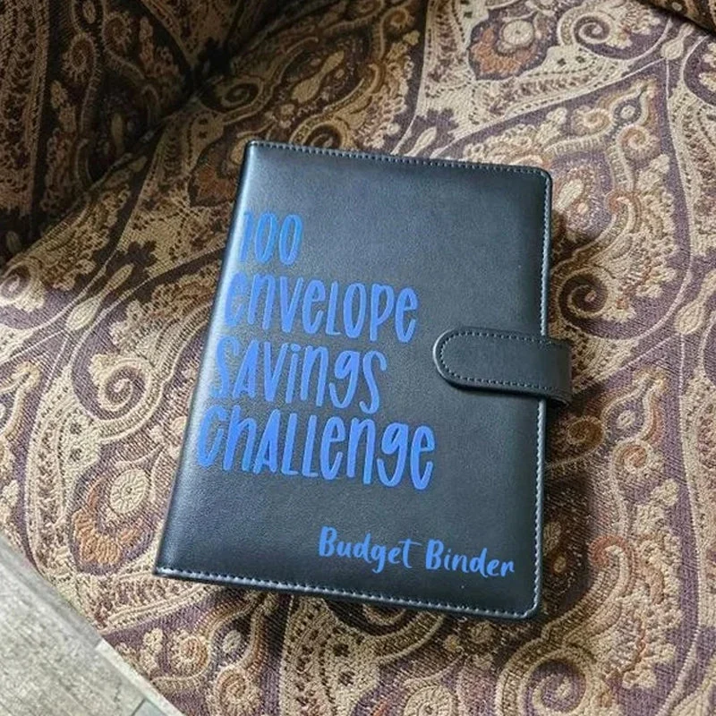 Budgetmap A5 met 100 Enveloppen voor Spaarudaging Geldorganizer Financieel Plannen Contant Geld Budgetteren | Sansoti