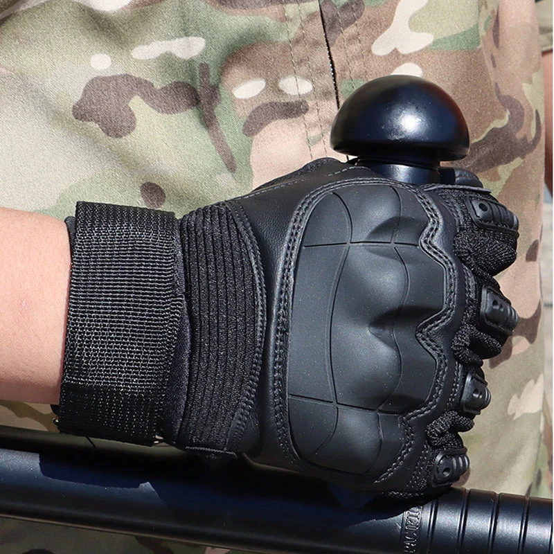 Tactiele Sporthandschoenen Touchscreen Microvezel PU-Leer Antislip voor Outdoor Motor Fietsen Training | Sansoti