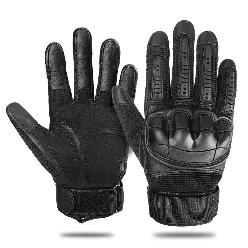 Tactiele Sporthandschoenen Touchscreen Microvezel PU-Leer Antislip voor Outdoor Motor Fietsen Training | Sansoti