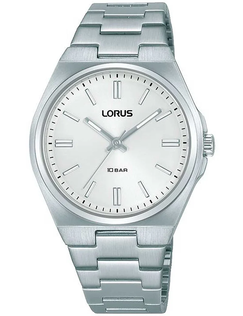 Lorus Sports RG309XX9 Damenuhr Silber • Mineralglas • 10 bar wasserdicht
