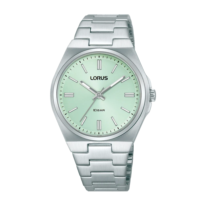 Lorus Sports RG305XX9 Damenuhr Grün • Mineralglas • 10 bar wasserdicht
