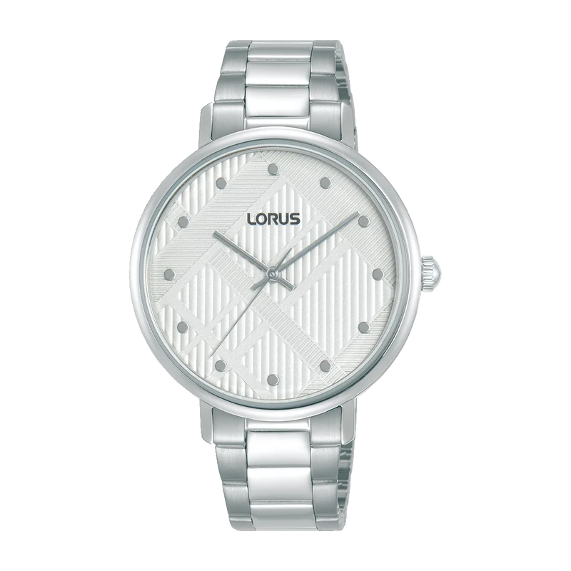 Lorus Dress RG297UX9 Damen Armbanduhr • Mineralglas • Edelstahlarmband