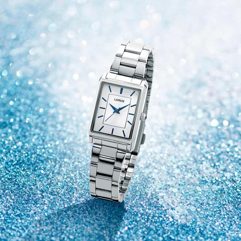 Lorus Classic RG285VX9 Damen Armbanduhr Weiß • Mineralglas • Edelstahlarmband