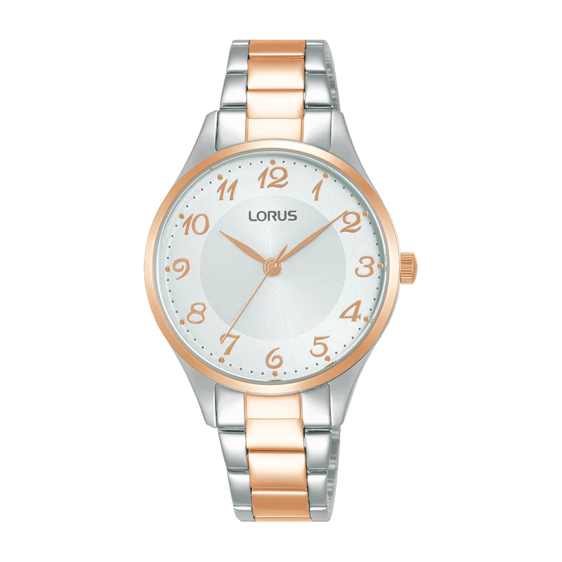 Lorus RG272VX9 Damenuhr Weiß • Mineralglas • Edelstahlarmband