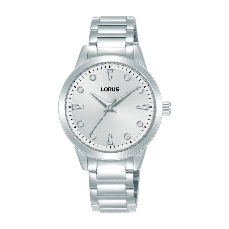 Lorus Ladies RG267YX9 Damenuhr Silber • Mineralglas • Edelstahlarmband