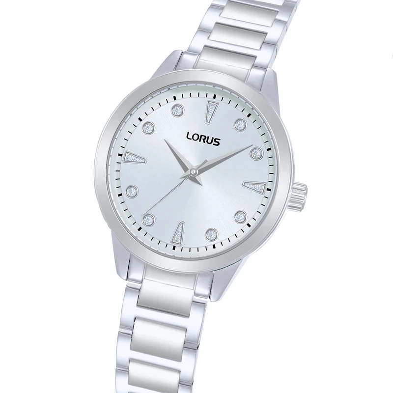 Lorus Ladies RG267YX9 Damenuhr Silber • Mineralglas • Edelstahlarmband