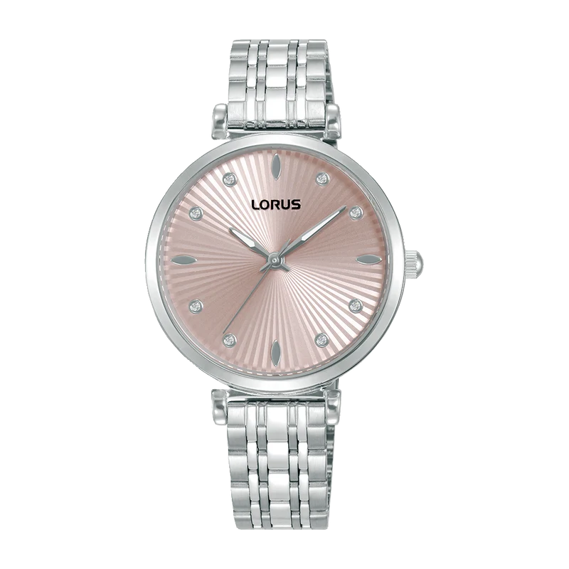 Lorus RG259XX9 Damenuhr Rosa • Mineralglas • 5 ATM Wasserdicht