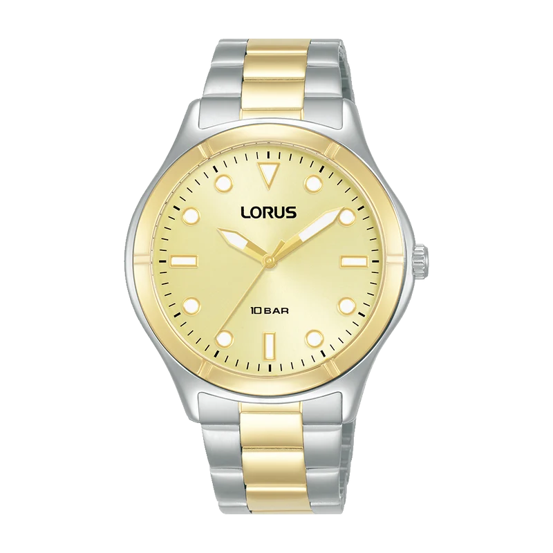 Lorus RG244VX9 Sport Damenuhr Champagner • Mineralglas • 10 ATM