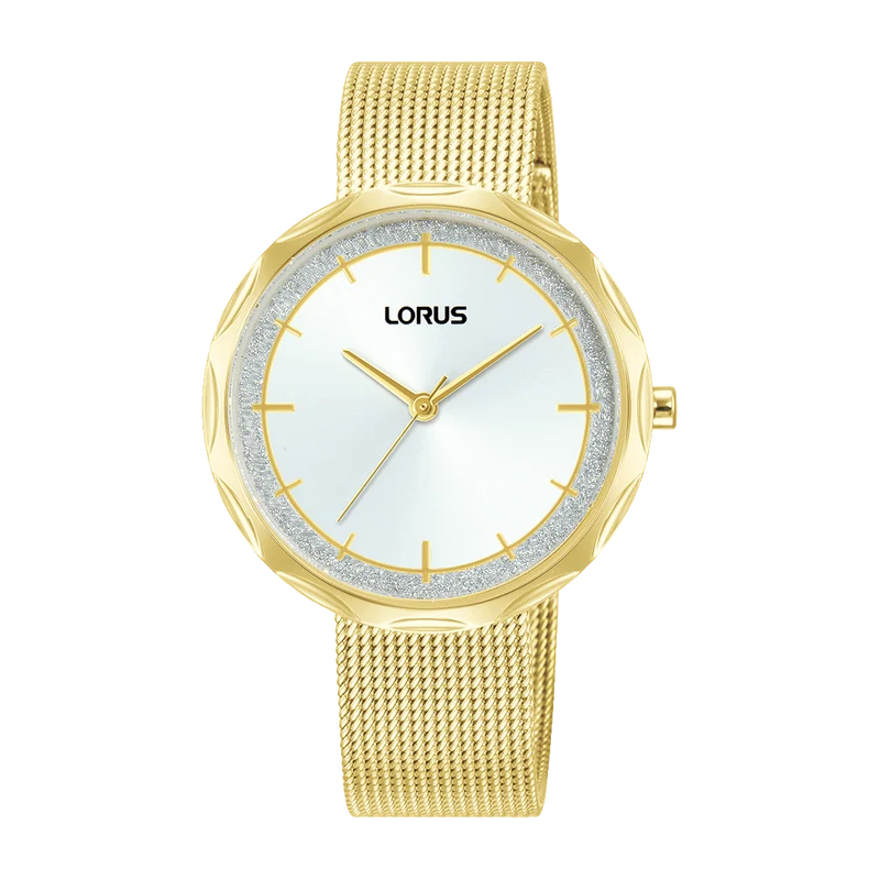 Lorus RG240WX9 Damenuhr Silber • Mineralglas • Mesharmband