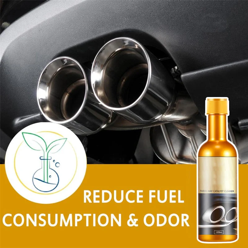 Katalysator Reiniger voor Auto Uitlaatsysteem 120ml Motorprestaties Optimaliseren Brandstofbesparing | Sansoti