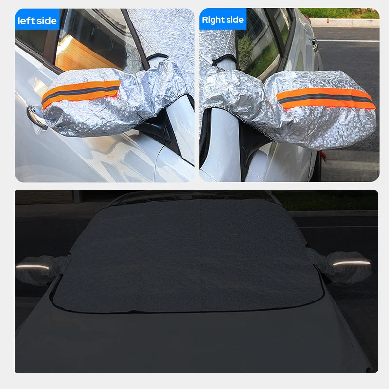 Magnetische Autoruitbeschermer Voorruit Zonwering IJsbescherming met Spiegelhoezen Winterdeken All Season Auto | Sansoti